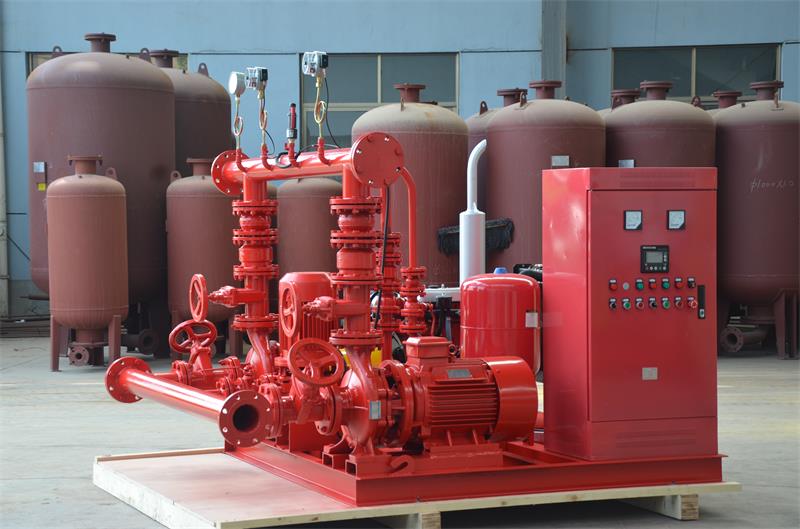 dual power fire pump